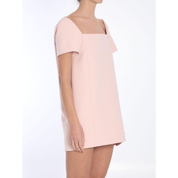 KHAITE Ribbed Knit Maxi Dress Women PINK Dresses